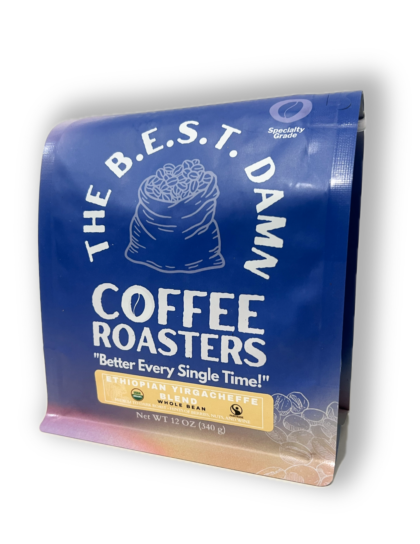 The Best Damn Coffee - Ethiopian Yirgacheffe