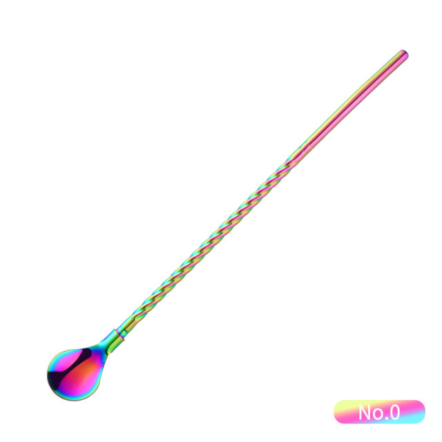 2PCS Straw/Spoon
